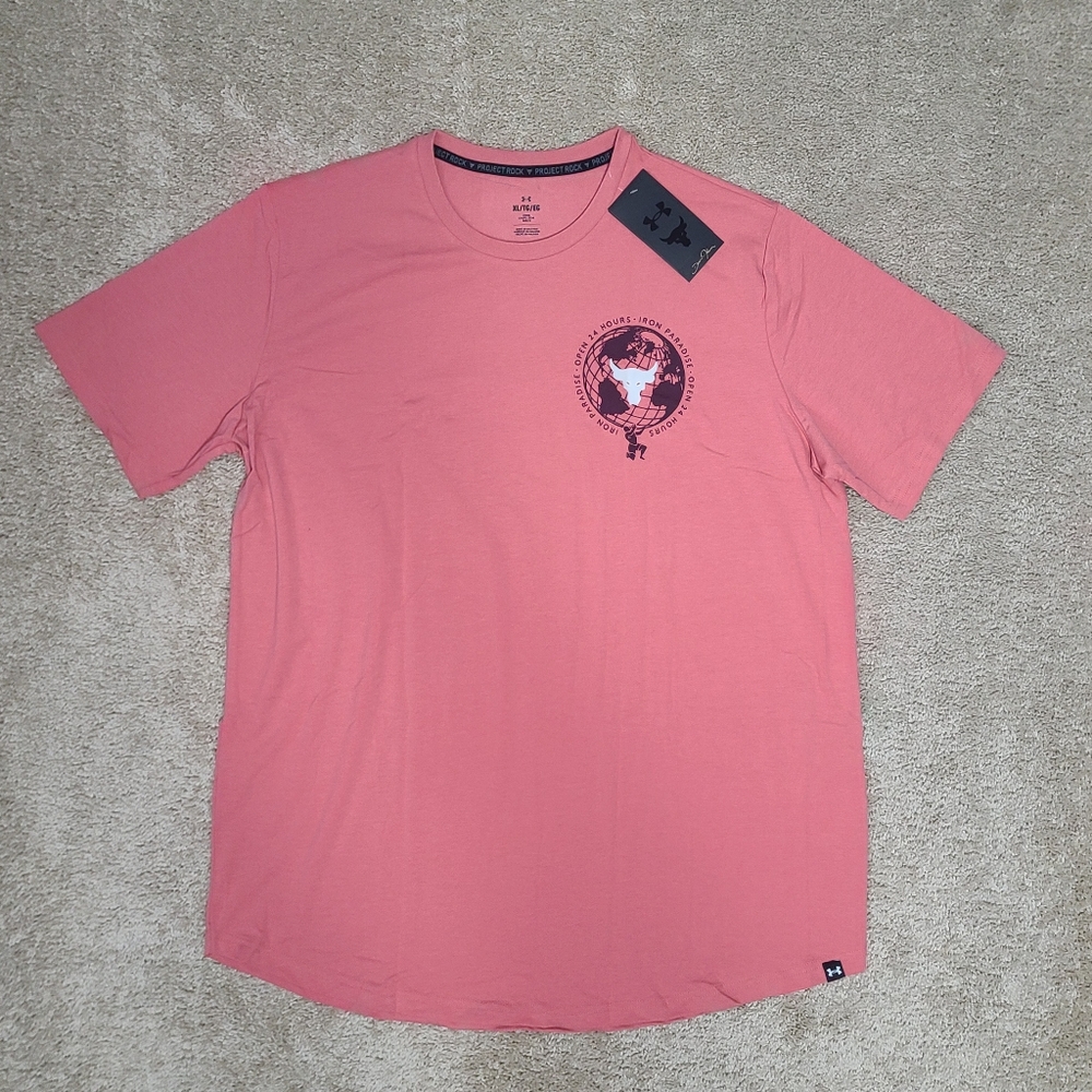 Under Armour Men's Project Rock Open 24 Hours Short T-Shirt